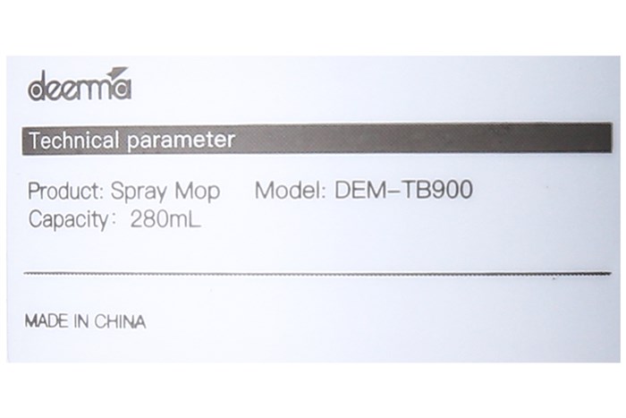 Cây lau nhà phun nước và hút bụi cơ Deerma TB900 Màu Trắng