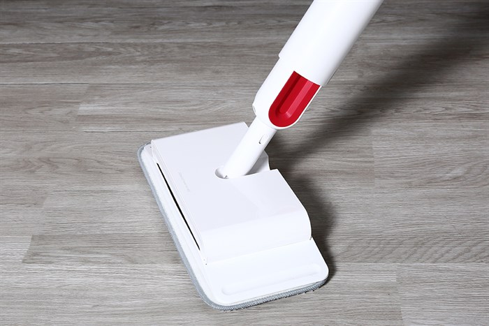 Cây lau nhà phun nước và hút bụi cơ Deerma TB900 Màu Trắng