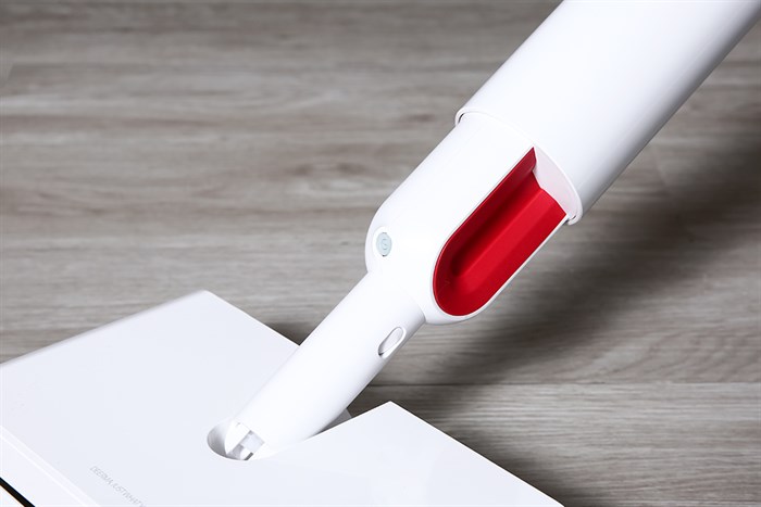 Cây lau nhà phun nước và hút bụi cơ Deerma TB900 Màu Trắng