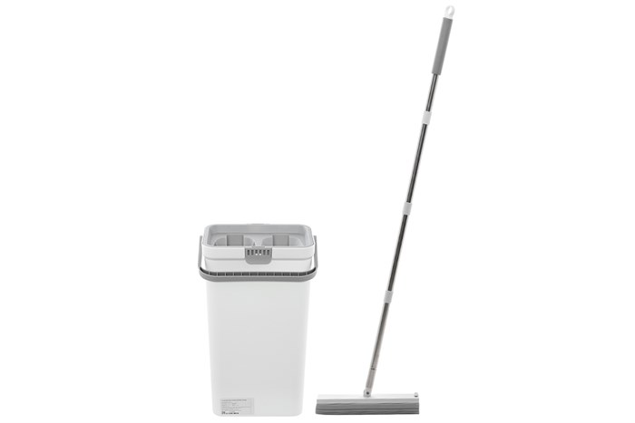 Bộ lau nhà tự vắt Hommy BH-PM41 Màu Trắng - Xám