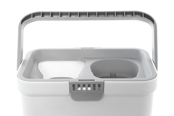 Bộ lau nhà tự vắt Hommy BH-PM41 Màu Trắng - Xám