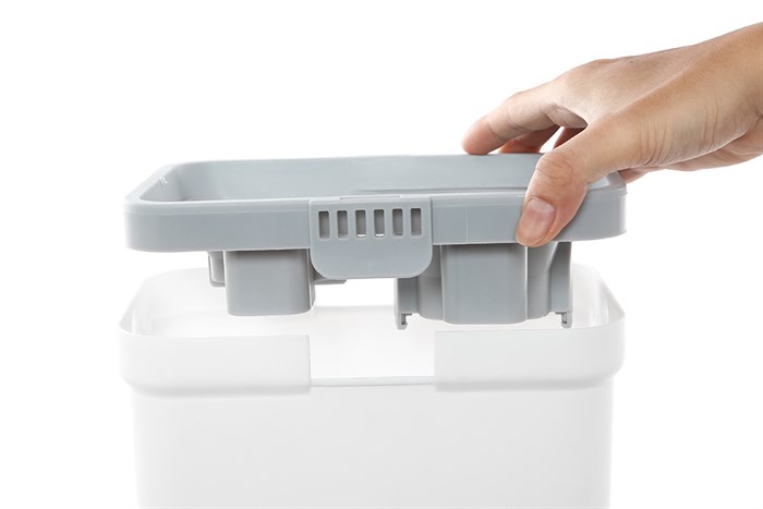 Bộ lau nhà tự vắt Hommy BH-PM41 Màu Trắng - Xám