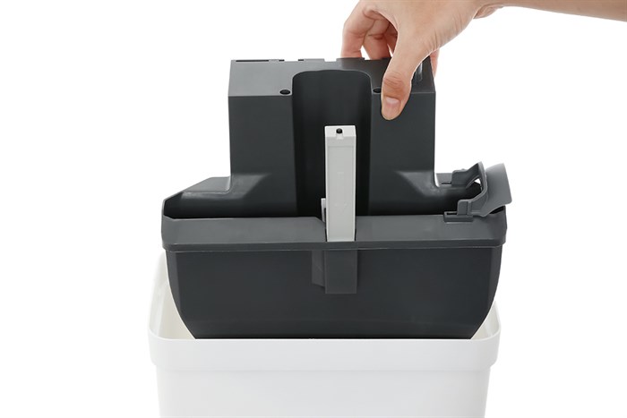 Bộ lau nhà tách nước bẩn Hommy AB0620 Màu Trắng - Xám