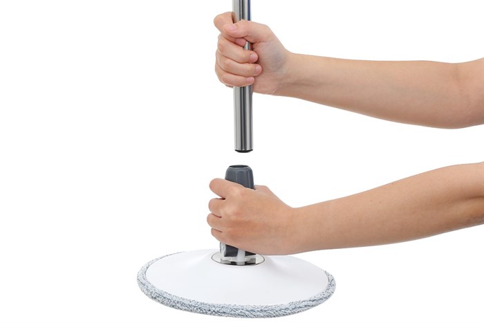 Bộ lau nhà 360 Delites AB0814 Màu Trắng - Xám