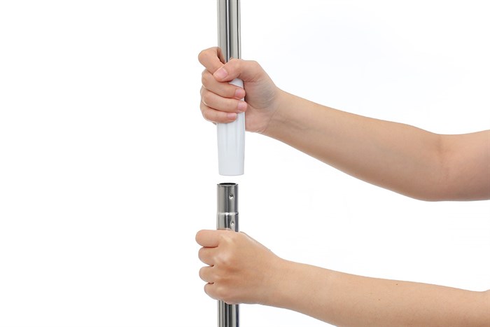 Bộ lau nhà 360 Delites AB0814 Màu Trắng - Xám