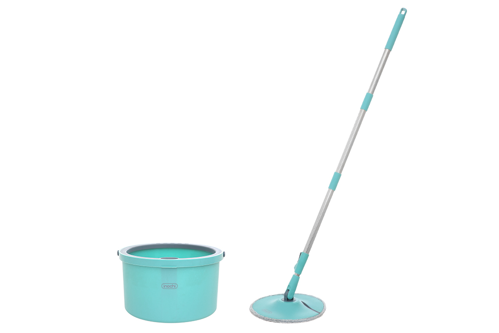 Bộ lau nhà tách nước bẩn Inochi Souji Plus HNK.LNTN.TRSJZZ2 Màu Xanh - Xám
