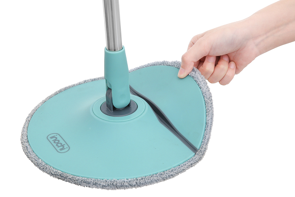 Bộ lau nhà tách nước bẩn Inochi Souji Plus HNK.LNTN.TRSJZZ2 Màu Xanh - Xám