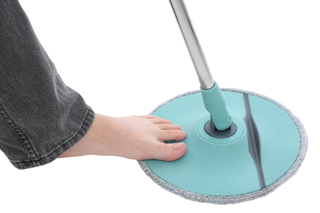 Bộ lau nhà tách nước bẩn Inochi Souji Plus HNK.LNTN.TRSJZZ2 Màu Xanh - Xám