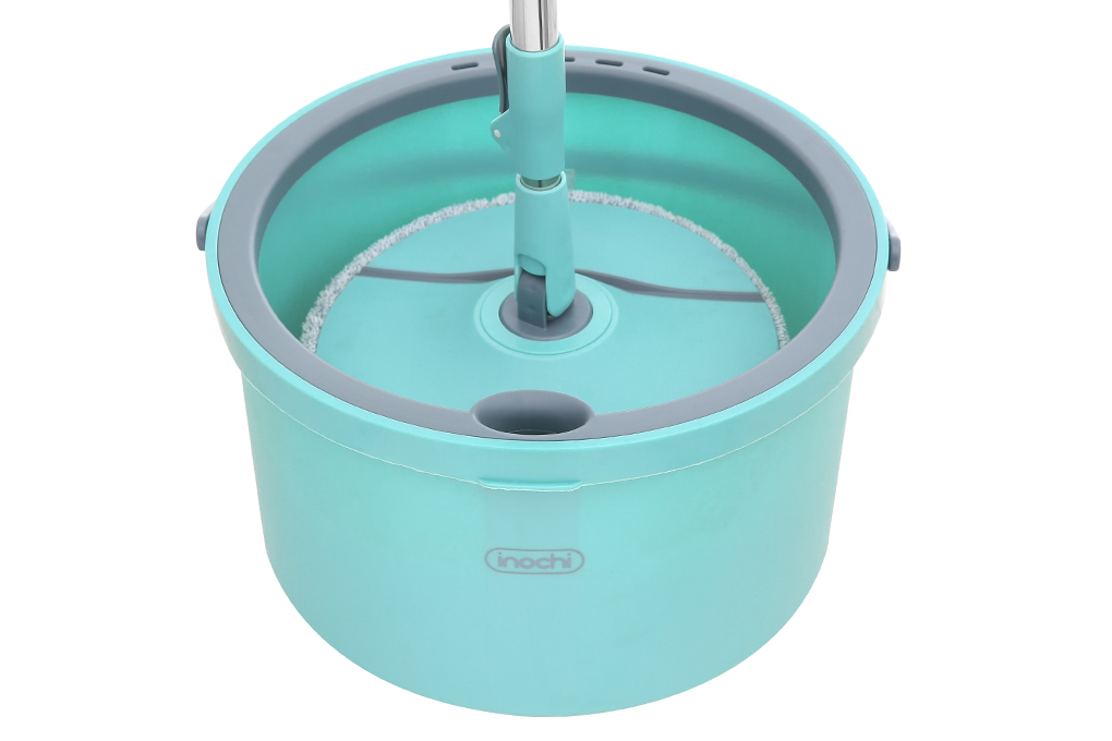 Bộ lau nhà tách nước bẩn Inochi Souji Plus HNK.LNTN.TRSJZZ2 Màu Xanh - Xám