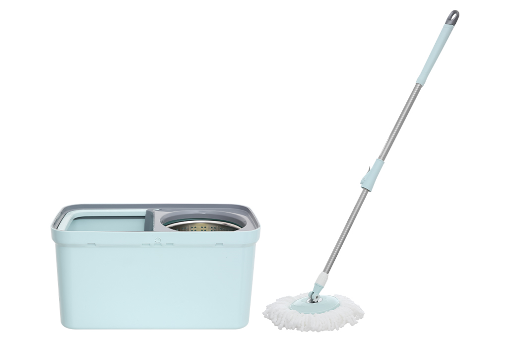 Bộ lau nhà 360 Delites MH - HomePlus X10 Màu Xanh Dương - Xám