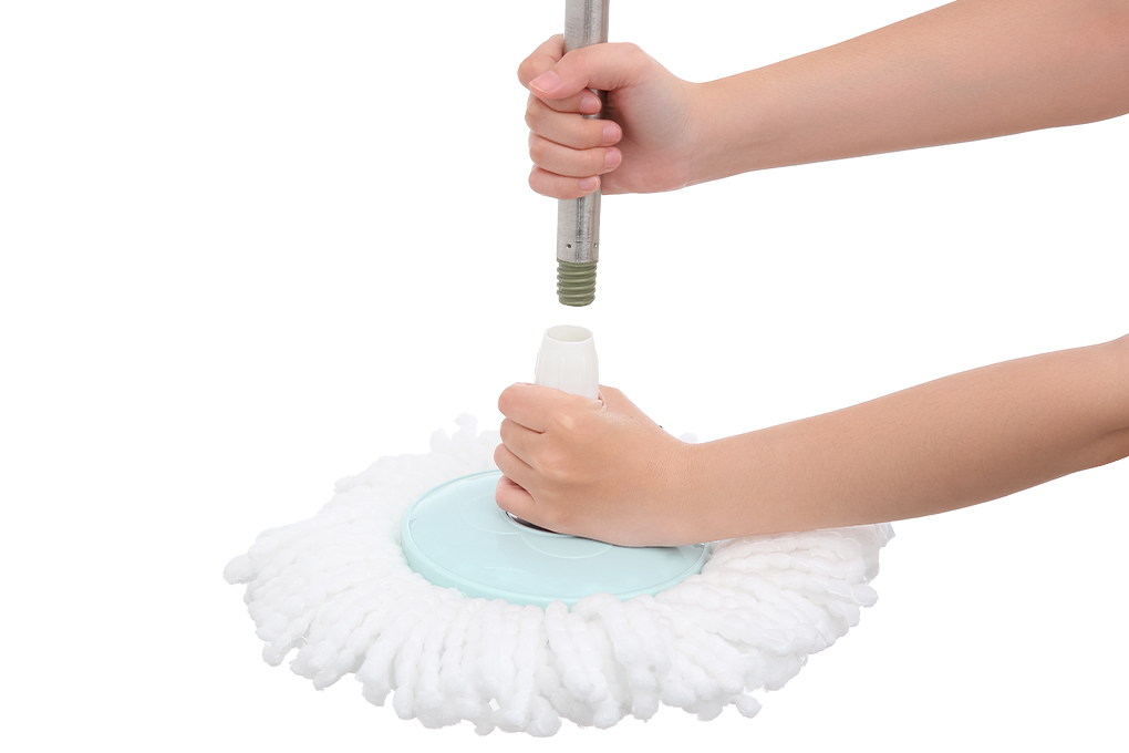 Bộ lau nhà 360 Delites MH - HomePlus X10 Màu Xanh Dương - Xám