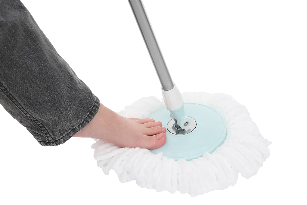 Bộ lau nhà 360 Delites MH - HomePlus X10 Màu Xanh Dương - Xám