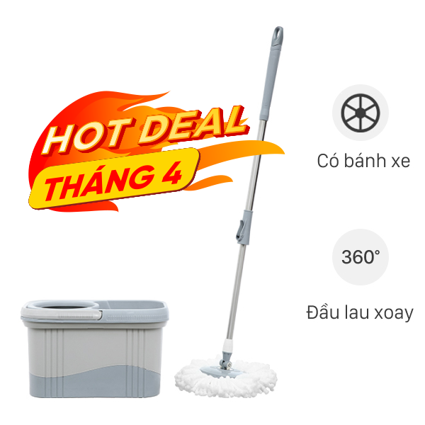 Bộ lau nhà 360 Delites MH - HomePlus X2