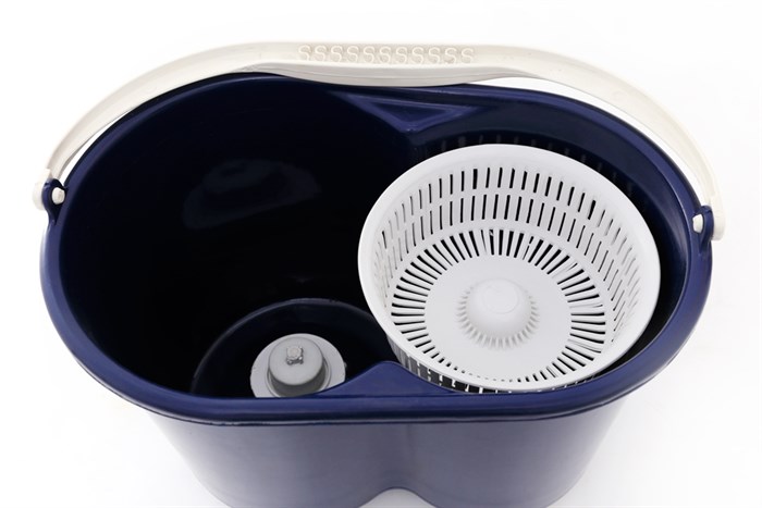 Bộ lau nhà 360 có bánh xe Omega Mop Kokomega 04 Màu Xanh Dương