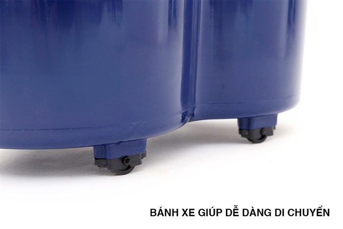 Bộ lau nhà 360 có bánh xe Omega Mop Kokomega 04 Màu Xanh Dương