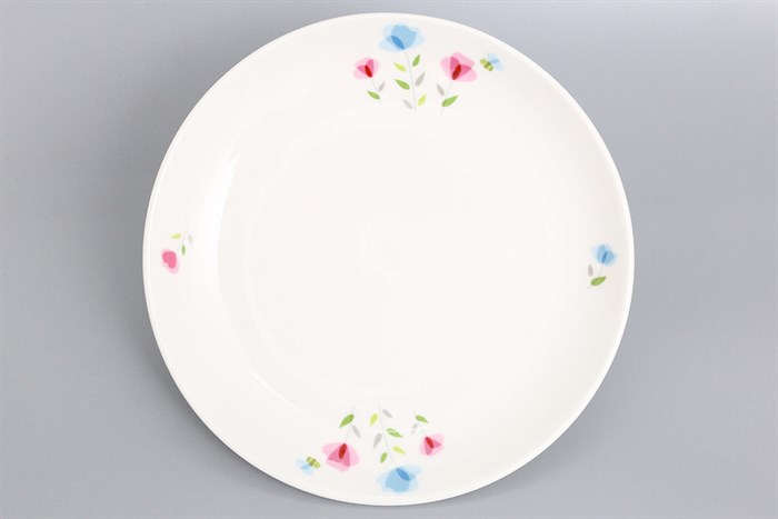 Dĩa sâu sứ 26 cm Donghwa DH01-P1408-04V Màu Trắng