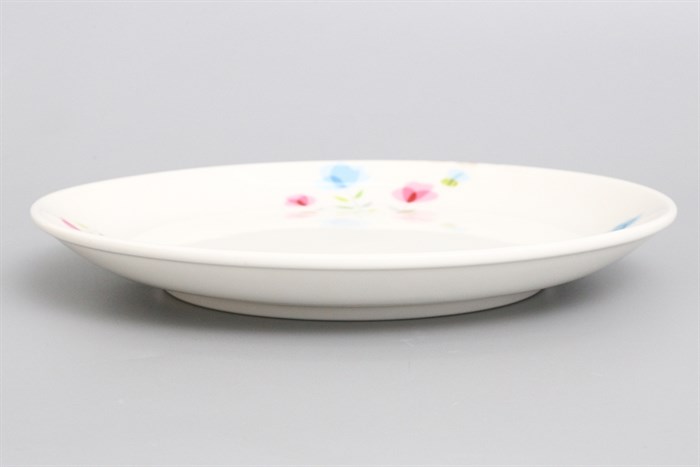 Dĩa sâu sứ 20.5 cm Donghwa DH01-P1408-03V Màu Trắng