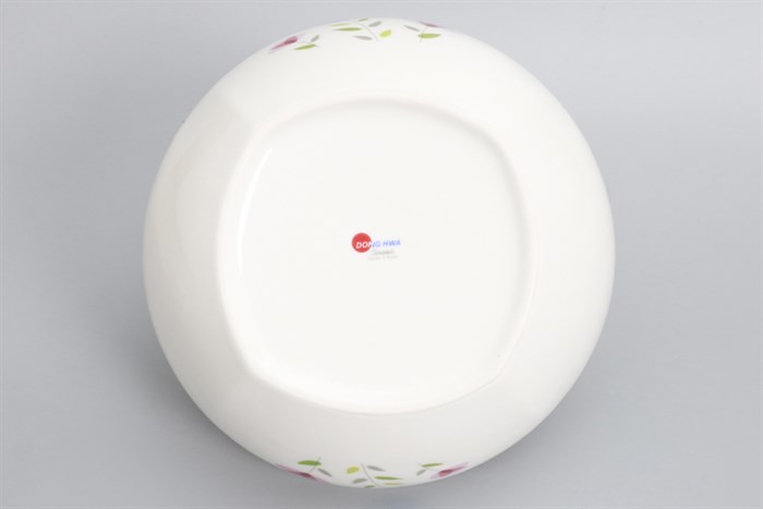 Tô canh sứ 20 cm Donghwa DH01-B1407-01V Màu Trắng