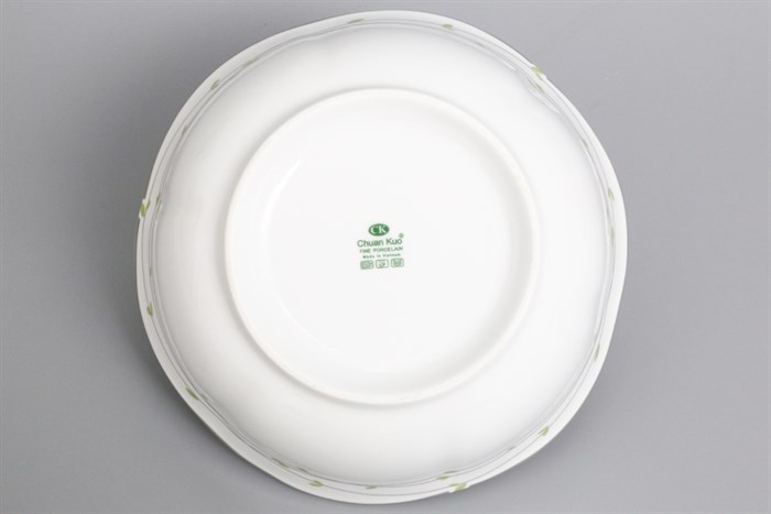 Tô canh sứ 20 cm Chuan Kuo CK02 F84-2023 Màu Trắng