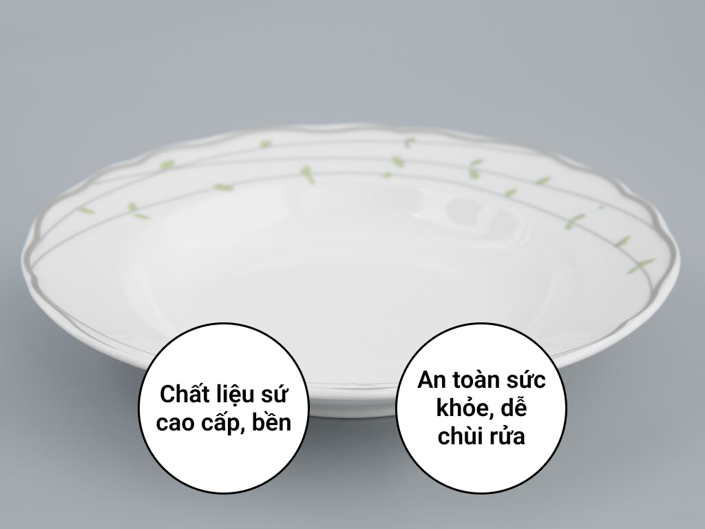 Dĩa sứ Chuan Kuo CK02 A7201-2023 2