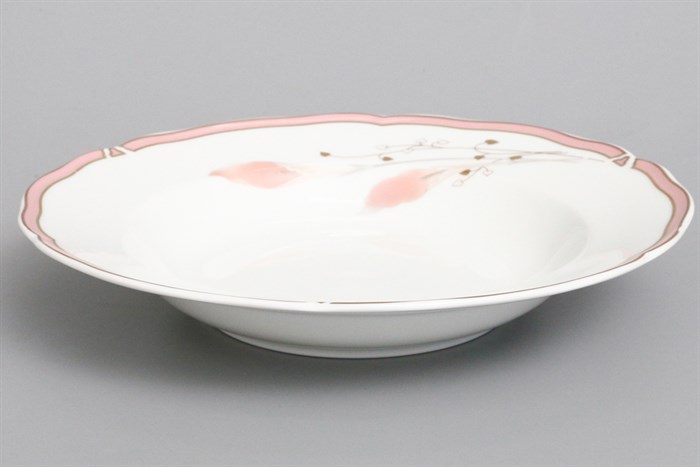 Dĩa sâu sứ 23 cm Chuan Kuo CK01 A9201-1012 Màu Trắng