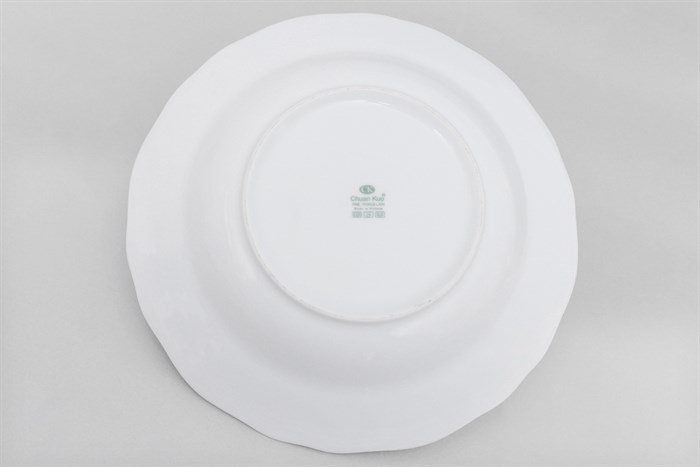 Dĩa sâu sứ 23 cm Chuan Kuo CK02 A9201-2023 Màu Trắng