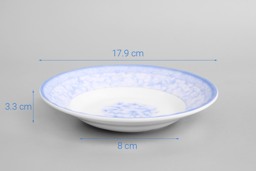 Dĩa sâu nhựa Melamine 17.9 cm Vinh Cơ VCP01-A507