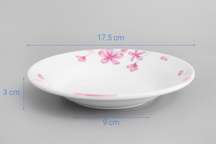 Dĩa sâu nhựa Melamine 17.5 cm Vinh Cơ VCP02-A5207