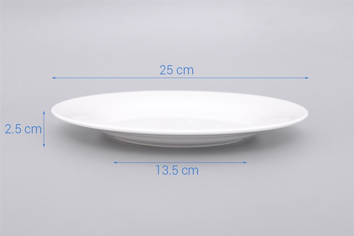 Dĩa sâu sứ 25 cm Minh Châu MC-D10