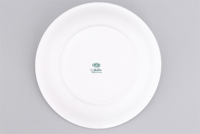 Dĩa sâu sứ 18 cm Minh Châu MC-DL07 Màu Trắng