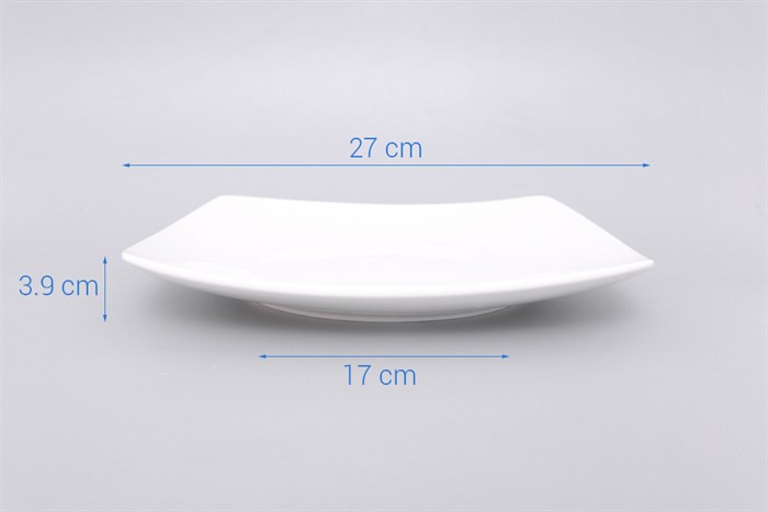 Dĩa sứ 27 cm Minh Châu MC-DVC28 Màu Trắng