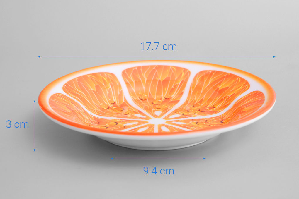 Dĩa sâu nhựa Melamine 17.7 cm Vinh Cơ VCP04-A5207