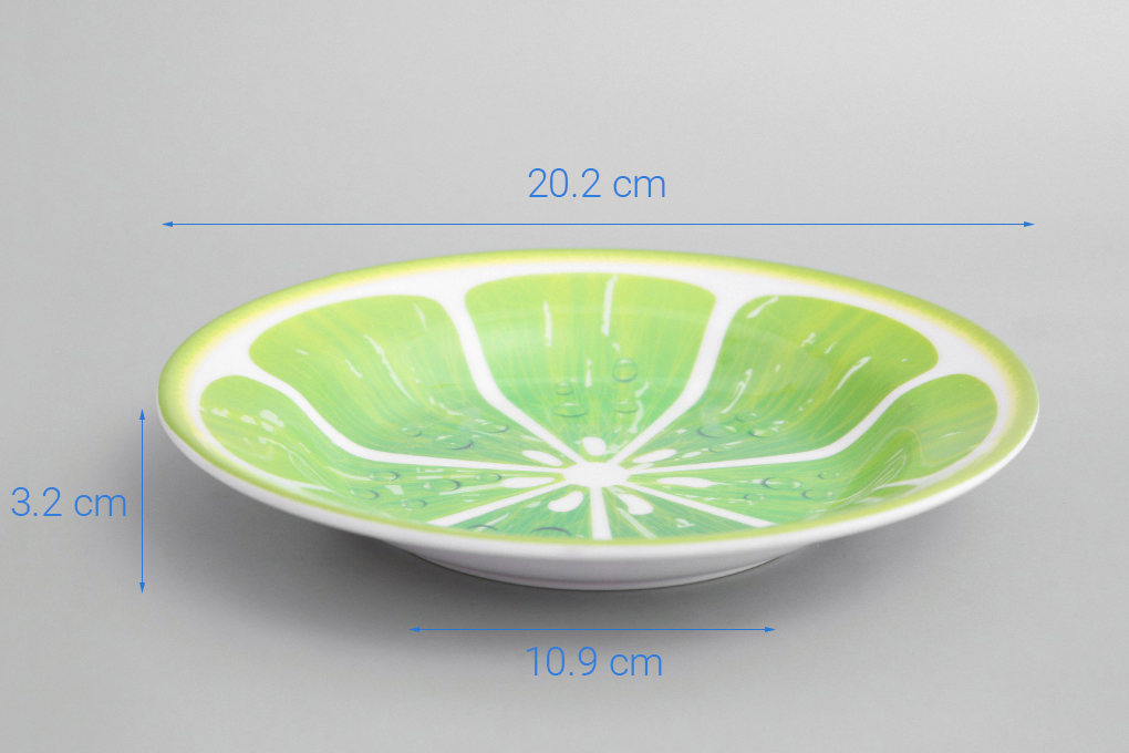 Dĩa sâu nhựa Melamine 20.2 cm Vinh Cơ VCP05-A5208