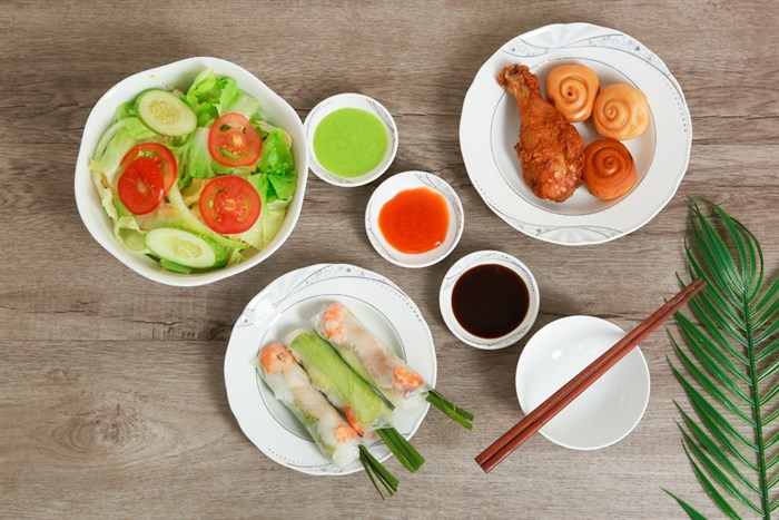 Bộ tô chén đĩa gốm sứ CK 19 món CK07