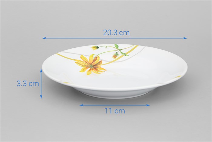 Dĩa sâu nhựa Melamine 20.3 cm Vinh Cơ A5208