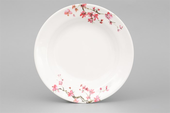 Dĩa sâu nhựa Melamine 20.3 cm Vinh Cơ A5208 Màu Trắng