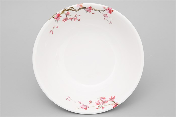 Tô canh nhựa Melamine 20 cm Vinh Cơ A408 Màu Trắng