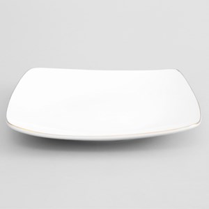 Dĩa sâu sứ viền vàng 12K 18 cm Minh Châu MC-DVC18