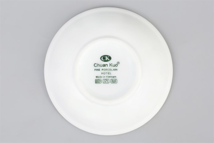 Dĩa chấm sứ 8.4 cm Chuan Kuo CK09 TA2103-1094 Màu Trắng