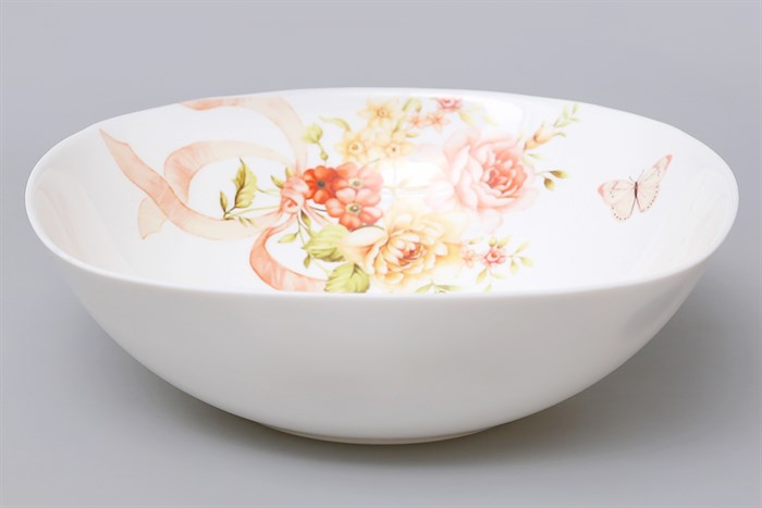 Tô canh thủy tinh trắng 21.3 cm BHX LFW95 Màu Trắng