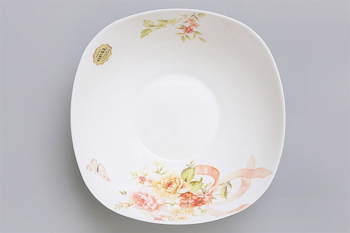 Tô canh thủy tinh trắng 21.3 cm BHX LFW95 Màu Trắng