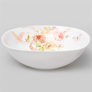 Tô canh thủy tinh trắng 21.3 cm BHX LFW95