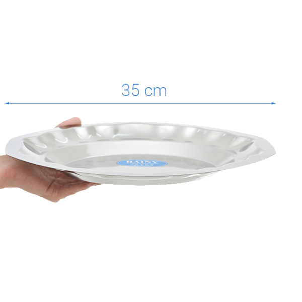 Dĩa inox Rainy 35cm