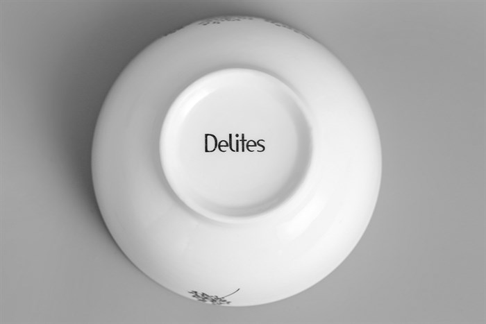 Chén cơm sứ 11.5 cm Delites SJP-701 Màu Trắng