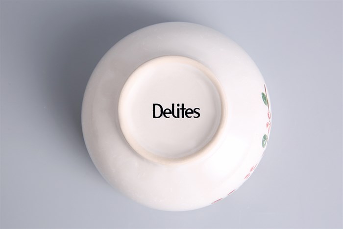 Chén cơm sứ 11.5 cm Delites XZH-11S70 Màu Trắng