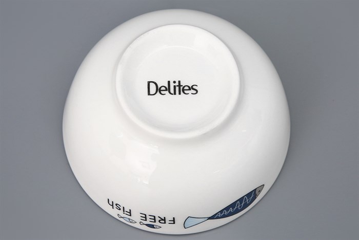 Chén cơm sứ 11.5 cm Delites SJP-1201 Màu Trắng