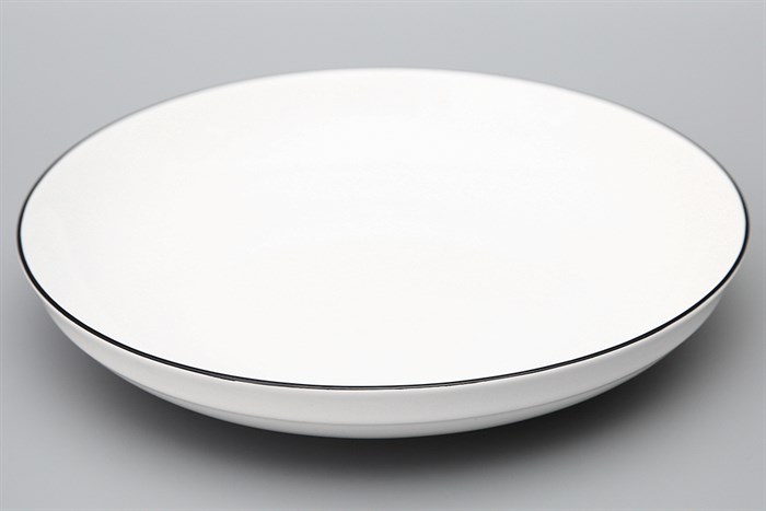 Dĩa sâu gốm sứ 18 cm Delites SJP-1702 Màu Trắng