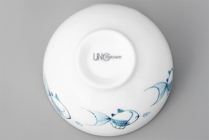 Chén cơm sứ 10.5 cm Bát Tràng UNC FB112 Màu Trắng