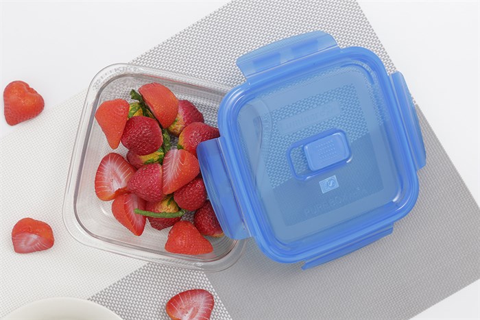 Hộp đựng thực phẩm thủy tinh 760 ml Luminarc Pure Màu Trắng