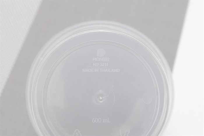 Bộ 10 hộp đựng thực phẩm nhựa 600 ml DMX Màu Trắng